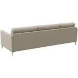 FLEXLUX Ecksofa »Fiore, L-Form, bequem und komfortabel durch hochwertigem Sitzaufbau«, schmale Armlehnen, Kaltschaum, Füße Alu