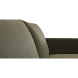 FLEXLUX Ecksofa "Fiore, super Sitzkomfort durch Kaltschaum im Sitz, L-Form", schmale Armlehnen, Füße Alu+ Eiche