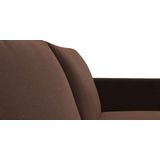 FLEXLUX Ecksofa »Fiore, super Sitzkomfort durch Kaltschaum im Sitz, L-Form«, schmale Armlehnen, Füße Alu+ Eiche