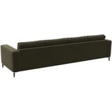 FLEXLUX Ecksofa »Fiore, L-Form«, breite Armlehnen, Kaltschaum, Füße Alu+schwarz