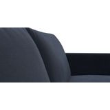 FLEXLUX Ecksofa »Fiore, L-Form«, schmale Armlehnen, Füße Alu/schwarz, B/T 234/225cm, Kaltschaum im Sitz
