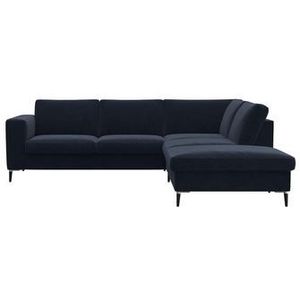 FLEXLUX Ecksofa »Fiore, bequem und komfortabel, zeitlos, OTTOs Choice, L-Form«, breite Armlehnen, Füße Alu/schwarz, B/T 241/225 cm, Kaltschaum im Sitz