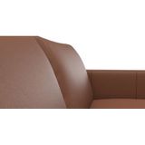 FLEXLUX 3-Sitzer »Fiore, super Sitzkomfort durch Kaltschaum im Sitz«, schmale Armlehnen, Füße Alu+ Eiche