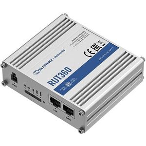 Teltonika RUT360 Industriële Router - LTE Cat6 - 4G - 2 Ethernetpoorten