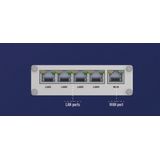 Teltonika Networks RUT300 - Ethernet Router - Zwart - Stroombron DC, PoE