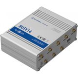 Teltonika RUTX14 draadloze router Gigabit Ethernet Dual-band (2.4 GHz / 5 GHz) 3G 4G Zilver