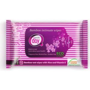 Gentle Day - Natte Doekjes - Bamboe - 10 Stuks