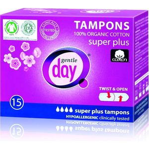 Tampons - Super Plus - 100% Organisch Katoen - Biologisch Afbreekbaar