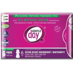 Maandverband - Ultra Dun - Hypo-Allergene - Gecertificeerd Veganproof - 360mm