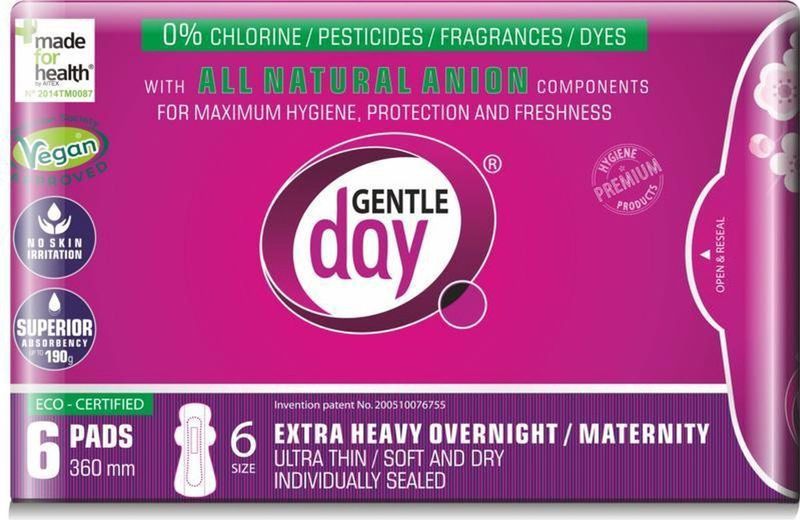 Maandverband - Ultra Dun - Hypo-Allergene - Gecertificeerd Veganproof - 360mm