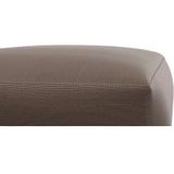 FLEXLUX Pouf "Lucera", modern & anschmiegsam, Kaltschaum, Stahl-Wellenunterfederung