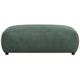 FLEXLUX Pouf "Lucera", modern & anschmiegsam, Kaltschaum, Stahl-Wellenunterfederung