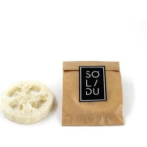 Solidu Shampoo/soap holder compostable loofah 1st