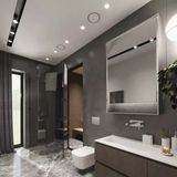 Ergovent - Instucbaar Frameloos Ventilatieventiel - Ø 125 mm - Gips Composiet