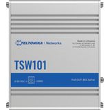 Teltonika - TSW101 - Gigabit Ethernet Switch - Metallic - 5 Poorten - PoE