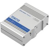 Teltonika - TSW210 - Netwerk-Switch - Unmanaged - Gigabit Ethernet - Aluminium
