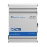 Teltonika - TSW210 - Netwerk-Switch - Unmanaged - Gigabit Ethernet - Aluminium