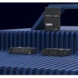 Teltonika - TSW010 - Netwerkschakelaar - Zwart - 5x RJ45 - 10/100 Mbit/s