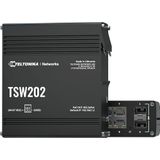 Teltonika TSW202 - Managed L2 Switch - 8 Poorten - PoE - Blauw