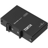Teltonika - TSW114000000 - Netwerk-Switch - Zwart - Unmanaged Gigabit Ethernet