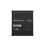 Teltonika - RUTM08 - Router - Zwart - Bedraad - Gigabit-RJ45-poorten