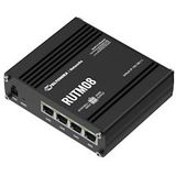Teltonika - RUTM08 - Router - Zwart - Bedraad - Gigabit-RJ45-poorten