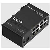 Teltonika NETWORKS TSW040 Switch - 8-Port PoE+ - Zwart - Ethernet