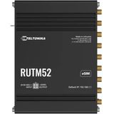 Teltonika - RUTM52 - Draadloze Router - Zwart - Gigabit Ethernet - Dual-band