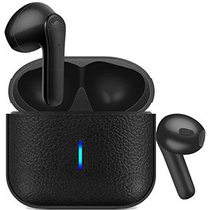 Bluetooth hoofdtelefoon, draadloze in-ear oordopjes, 5.3 touch-bediening, met microfoon, ruisonderdrukking, IPX7 waterdicht, 30 uur speeltijd, Air Pro, Deep Bass Stereo voor iPhone/Android/Samsung