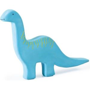 Tikiri - Badspeelgoed - Natuurrubber - Dino Brontosaurus - Bijtspeelgoed