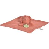 Tikiri 8598303 Knuffeldoek van natuurlijk rubber, leeuw, voor baby's en kinderen vanaf 0 maanden, 30 cm