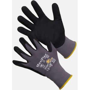 ATG Maxiflex Ultimate Nitrile - handpalm gecoat - type 34-874  - maat 10