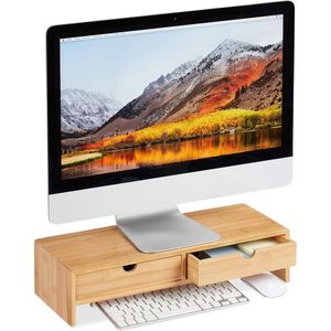 Monitorstandaard verhoger, metalen computerstandaard - Dual Monitor Stand Riser