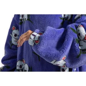 Extra grote deken zachte warme dekens voor dames heren volwassenen