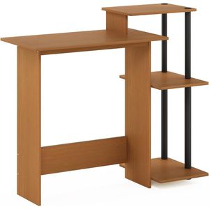 Efficient Home Computer Office, PC board, licht kersen/zwart, 100,6 (breedte) x 85,3 (hoogte) x 39,6 (diepte) cm