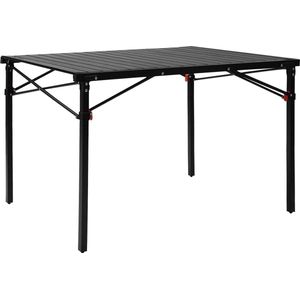 Campingtafel, klaptafel, tuintafel, lichtgewicht, voor 4-6 personen