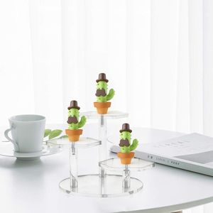 Parfumstandaard, acryl display, standaard, 3 vakken, acryl, oorring, armband, halsketting, display, standaard, rek, sieraad, display, riser, gegradueerde weergave-eenheid, taartdisplay, feestservies, sieradenstandaard