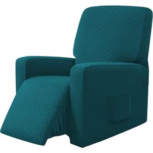 Fauteuilspreien, fauteuilbeschermer, stretchhoes voor relaxstoel, complete beschermhoes, gemaakt van elastische fauteuil, vleugelstoel (grasgroen)