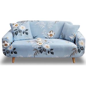 Elastische bankovertrek, sofa-overtrek, 1-, 2-, 3-, 4-zits bankovertrek, sofa-afdekking, patroon, hoezen voor L-vormige bank, fauteuils in verschillende maten en kleuren