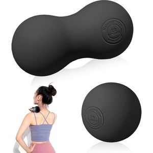 Fasciabal, massagebal, lacrosse bal, fasciabal voor voeten, massagebal, fasciarollen, voetfasciarol, wervelkolom, rug, voet, fasciabal, rubberen bal, fasciabal, klein