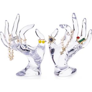 Walnoothouten ringendoos - vintage massief houten sieradenpresentatiedoos ringendoosje bruiloft