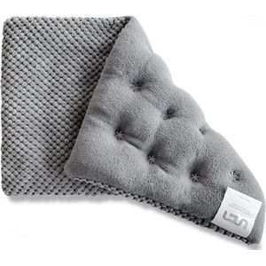 Kersenpitkussen, magnetron, groot, natuur, rug, nek, schouder, onderlichaam, korrelkussen, warmtekussen, warmtegordel, katoen, afneembare overtrek, draadloos, 1000 g, 40 x 24 cm