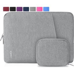 Laptophoes 14 inch stootvaste laptop notebook tas hoes waterdichte beschermhoes sleeve case compatibel 14 met kleine hoes grijs
