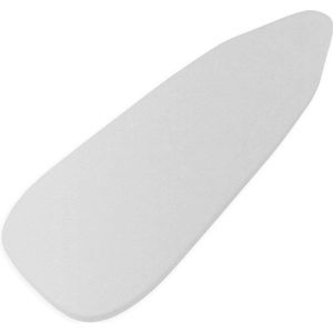 Strijkplankovertrek gemetalliseerd met schuimvulling, afmeting: 125x40cm (49 x 15,7 inch)
