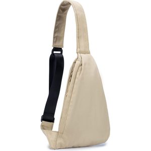 Crossbody Sling Bag Lichtgewicht Body Bag Anti-diefstal Schoudertas Stijlvolle Chest Bag Multi-Pocket Rugzak Heren Kleine Borstzak, 12.2*7.4 inch/31*19cm