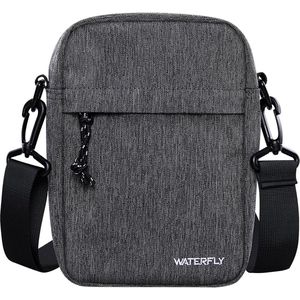 Schoudertas schoudertas messenger bag: herentas om om te hangen, klein, heren, mobiele telefoon, sling tas, mannen, schoudertas, crossbag, borstzak, dames, crossbody telefoontas, grijs