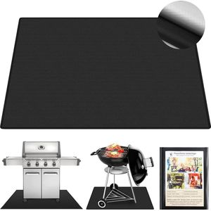 100 x 150 cm, vuurvaste onderlegger, hittebestendig tot 1800 graden Celsius, grilltapijt