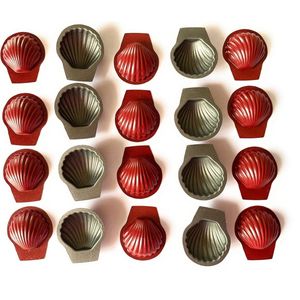 Tartellete Mini-bakvorm, 20 stuks, 2 cm, vormpjes met antiaanbaklaag, ideaal voor feestjes, verjaardagsfeesten, feestelijkheden, eenvoudig wassen