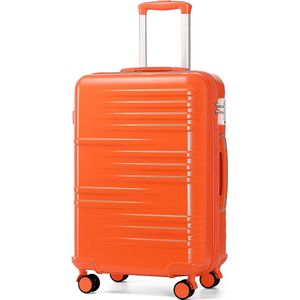 Traveller Handbagagekoffer ABS + PC materiaal, oranje, Koffer