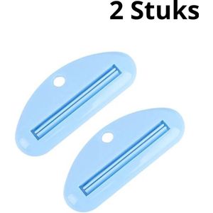 Tandpasta Knijpers Tube Clip Blauw 2 stuks | Tube Knijper | Tandpasta | Uitknijper | Tubeknijper | Tandpastaknijper